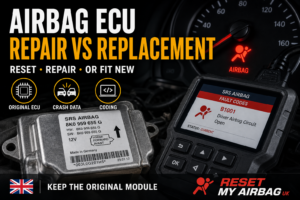 airbag module repair vs replacement: which is better after a crash